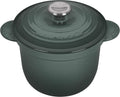 Enameled Cast Iron Rice Pot with Stoneware Insert, 2-1/2-Quart K7529