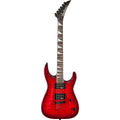 Transparent Red Arch Top Electric Guitar B6742