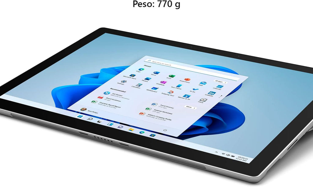 Surface Pro 128GB i5-1135G7 8GB RAM 12.3-inch Touchscreen Wi-Fi Quad-Core i5 Windows 11 Home Platinum Q510
