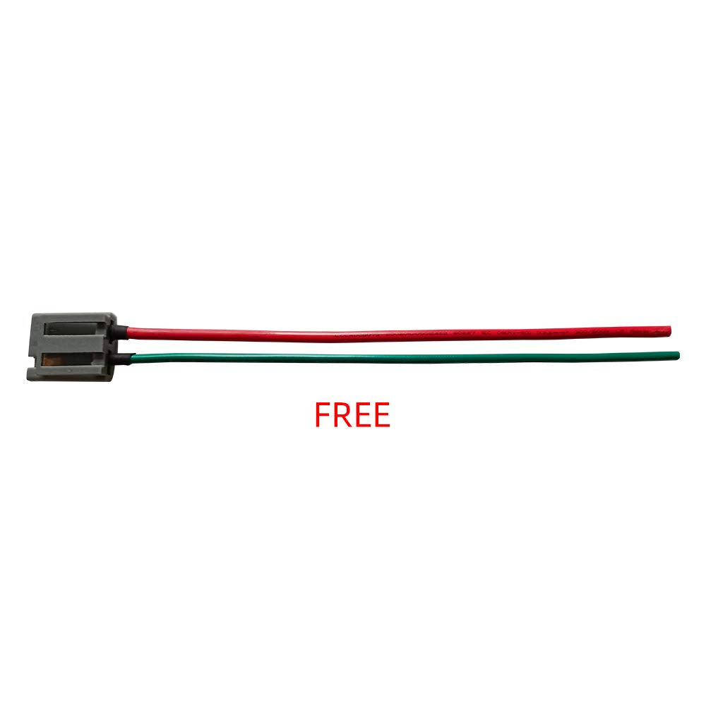 Red Cap HEI Distributor and Spark Plug Wires Combo Kit for Chevy 350 V8 N4611