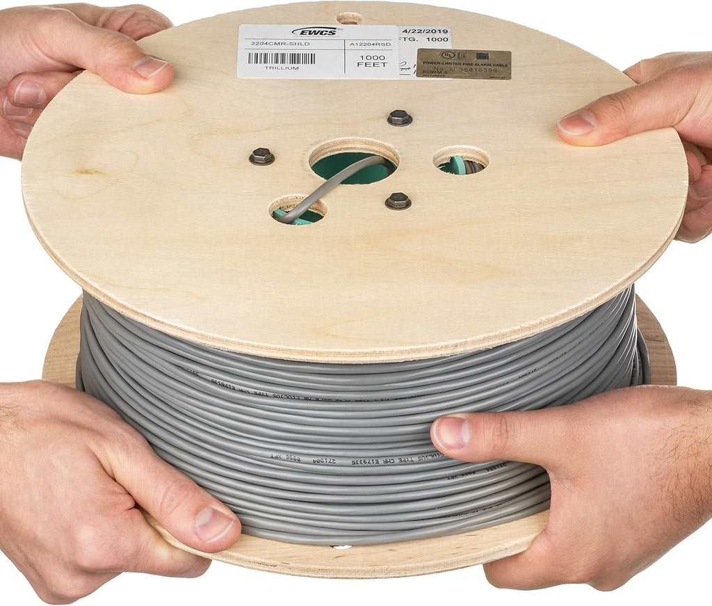 22 AWG 4/C Shielded Sound & Security Cable - 1000 Feet B945