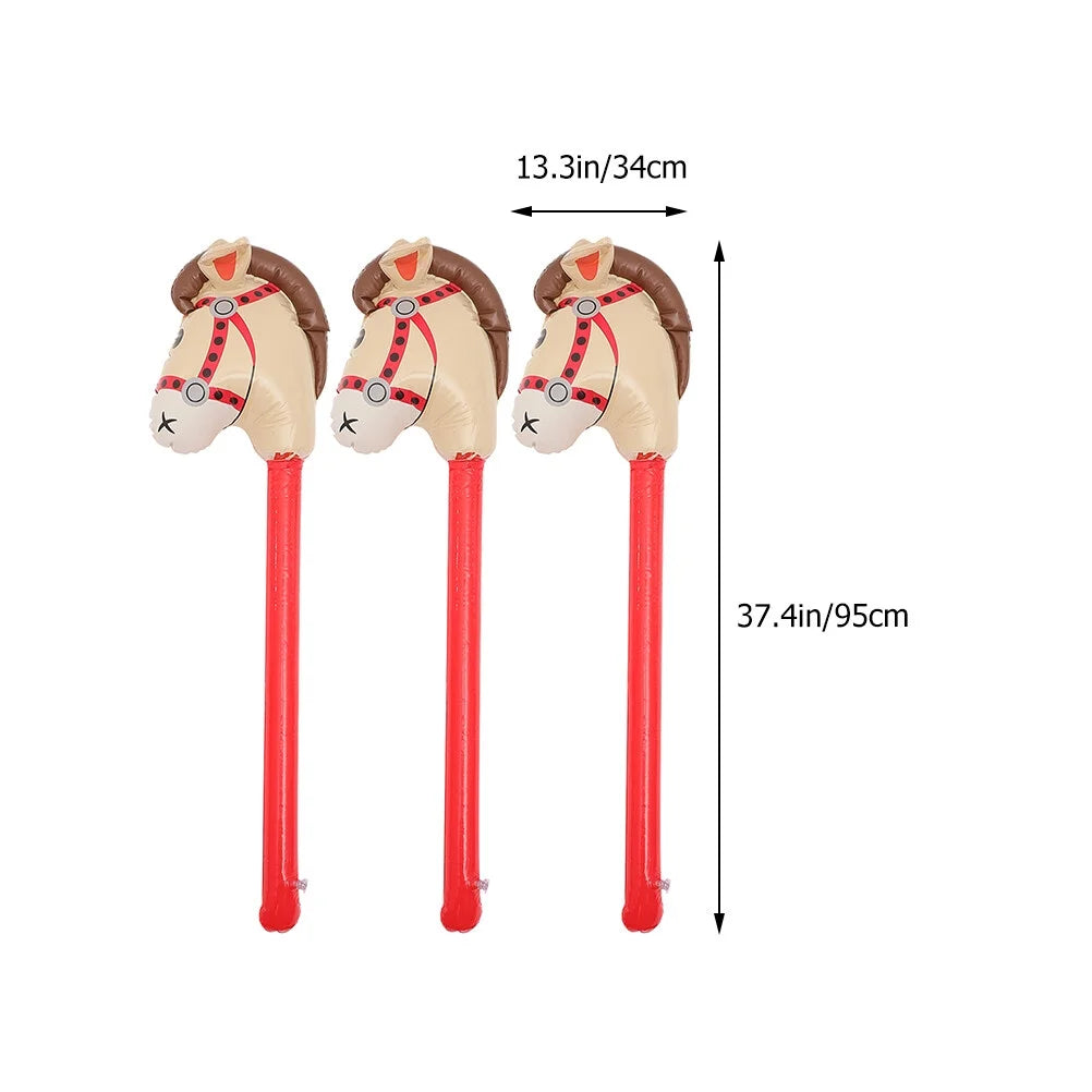 Inflatable Hammer 3Pcs Inflatable Stick Toys Sports Toys Kids Cheering Props A35092