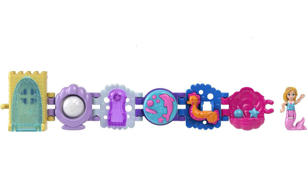 Bracelet Treasures Wearables with Snap-Together Sections and Micro Doll X942