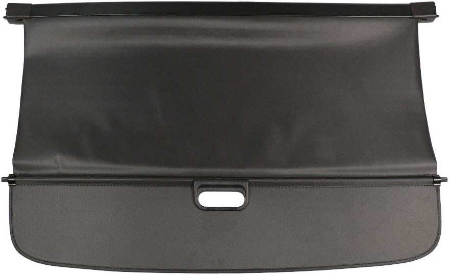 Black Retractable Cargo Cover S9985