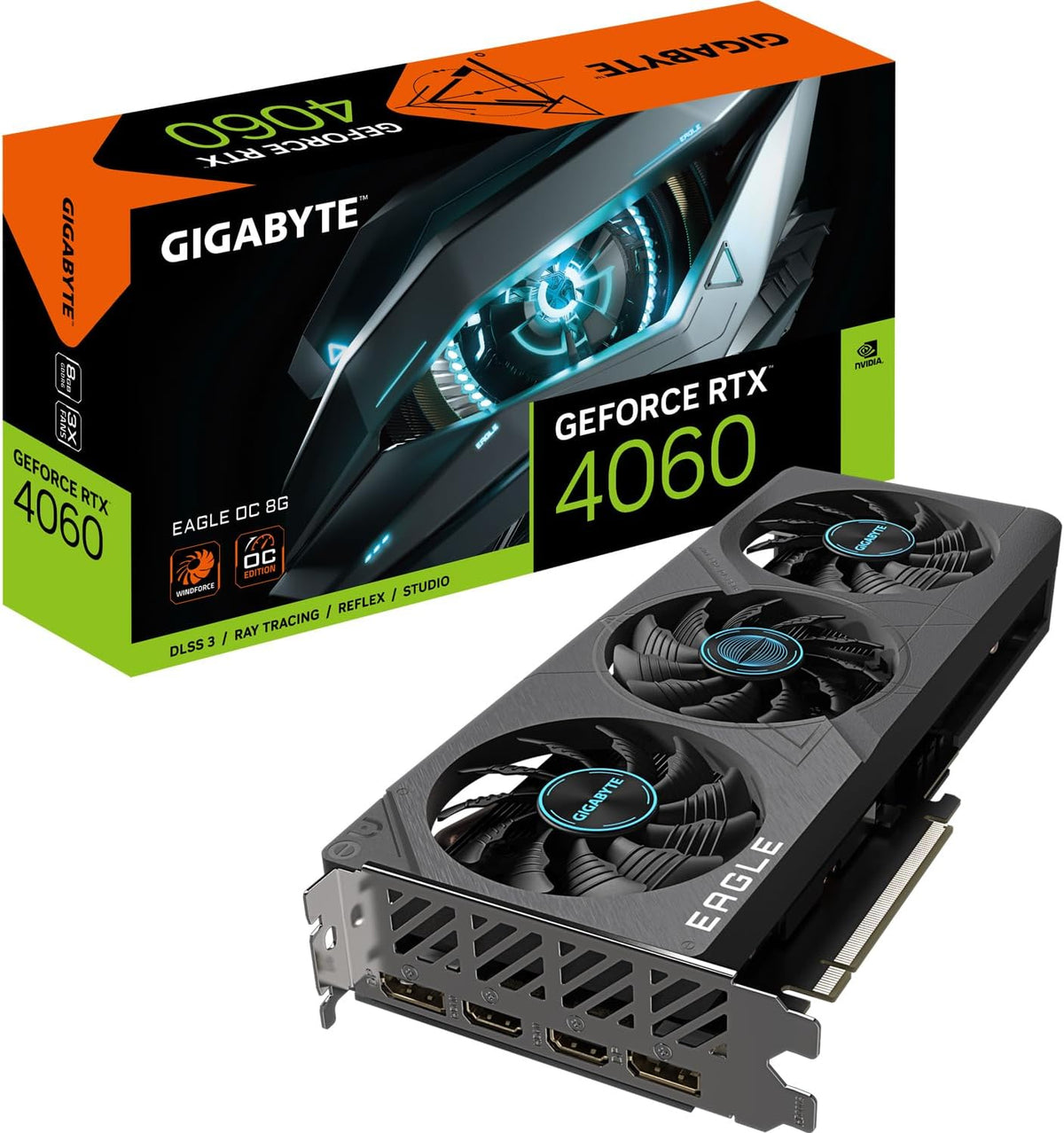 NVIDIA GeForce RTX 4060 8GB GDDR6 Graphics Card J663262