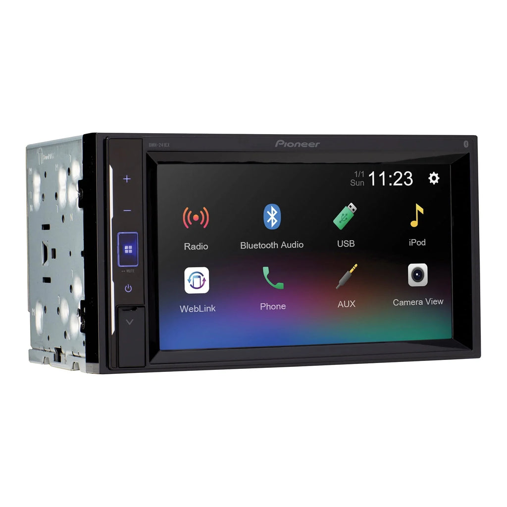 6.2-In. Double-DIN Digital Media Receiver with Touch Screen and Bluetooth E55908