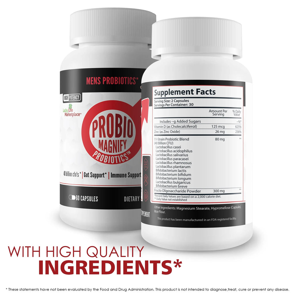Probiotics for Men 40 Billion CFU M559