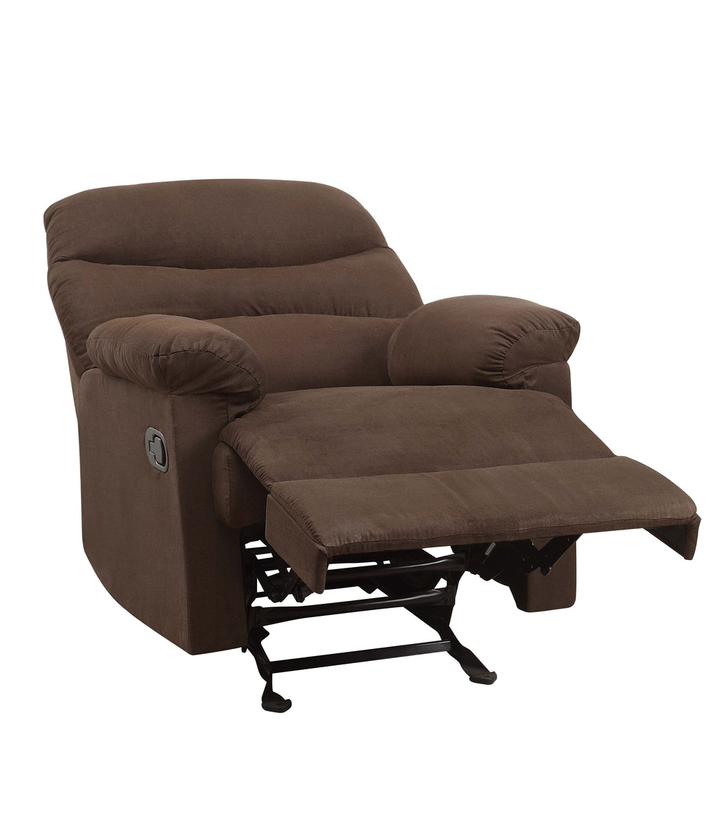Chocolate Microfiber Recliner S269