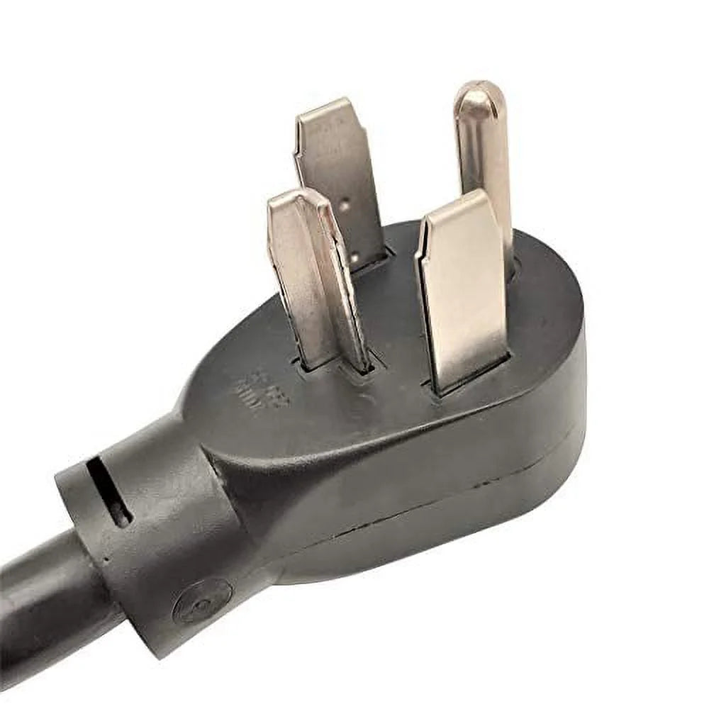 4 Prong Dryer Plug to Electric Stove Receptacle Adapter Cord 30A 250V 1FT C712635