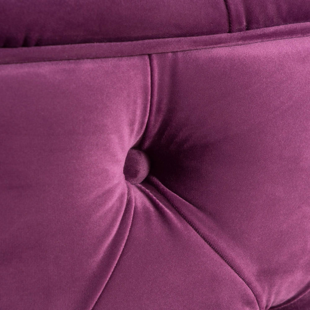 Fuchsia Round Ottoman P558
