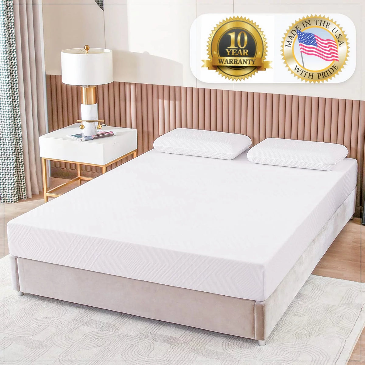 Twin Size 6 Memory Foam Mattress A443829