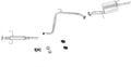 Muffler Exhaust for 88-89 Corolla 4 Door 1.6L Front Wheel Federal Emissions L82503