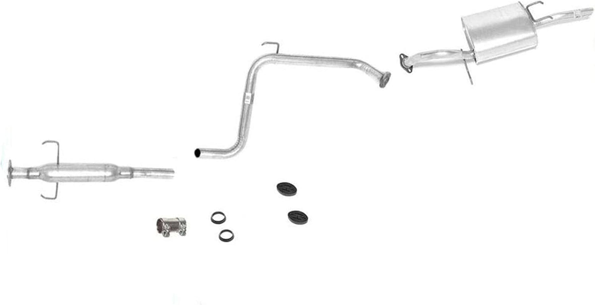 Muffler Exhaust for 88-89 Corolla 4 Door 1.6L Front Wheel Federal Emissions L82503