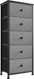 5 Drawer Narrow Tower Dresser with MDF Top C32144