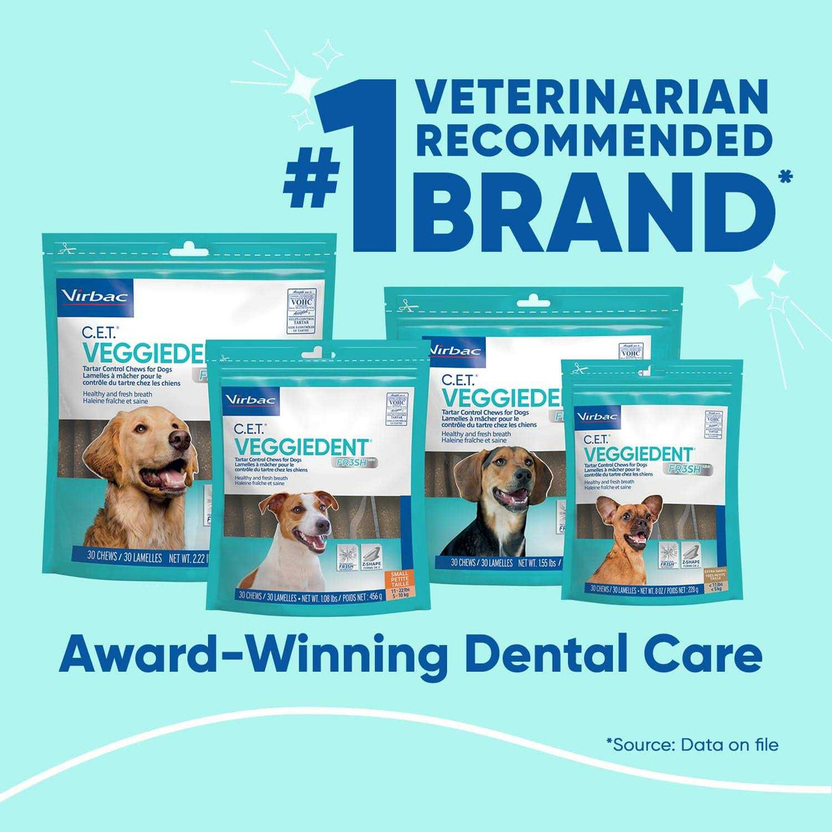 VeggieDent Tartar Control Chews for Dogs S704971