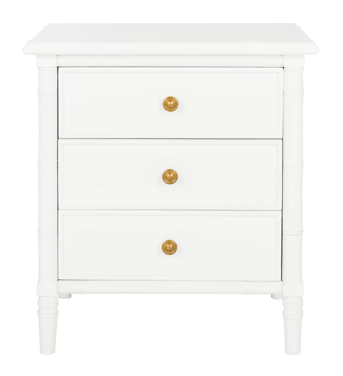 3 Drawer Bamboo Nightstand T355