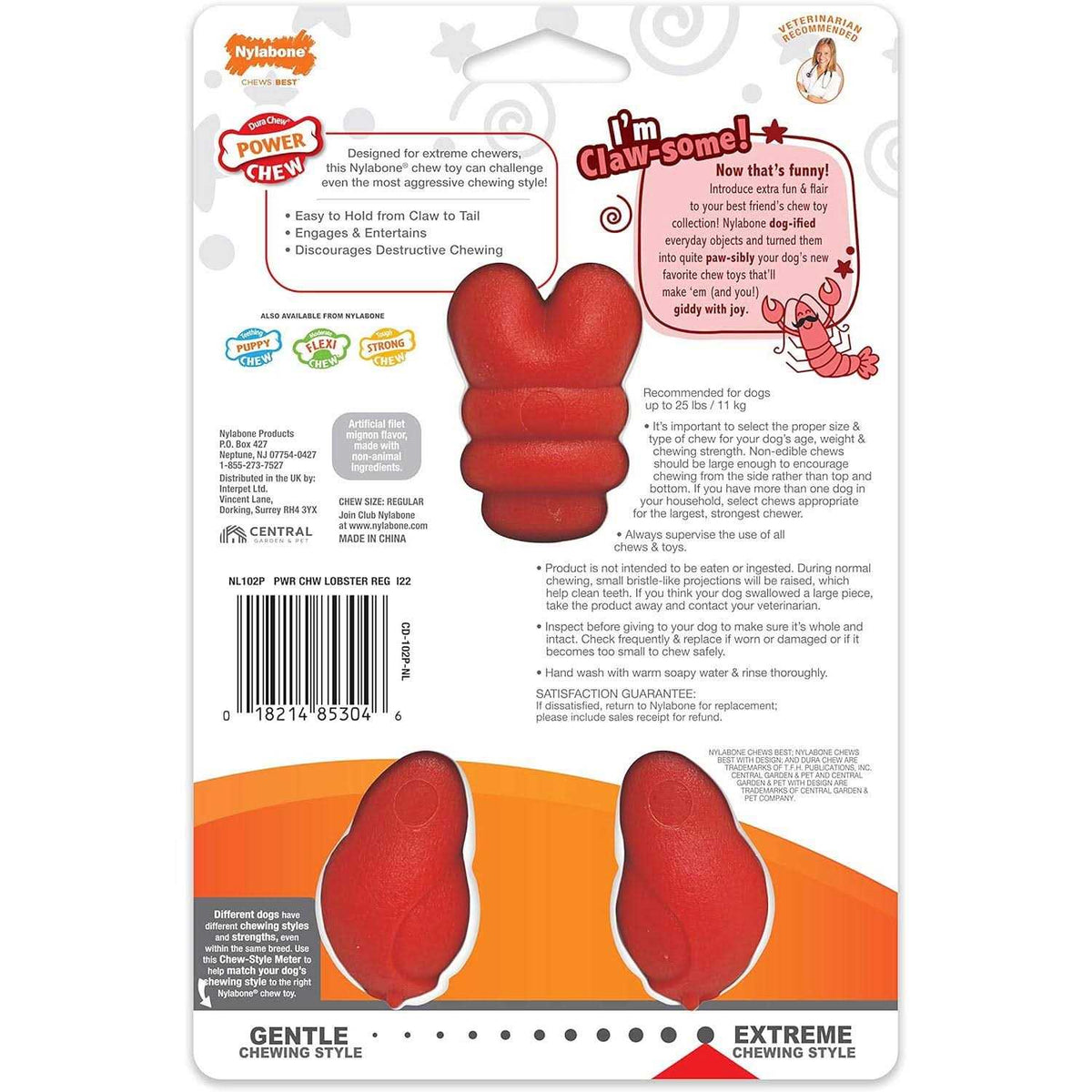 Lobster Dog Toy A693720