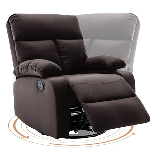Light Grey Swivel Rocker Recliner W489969