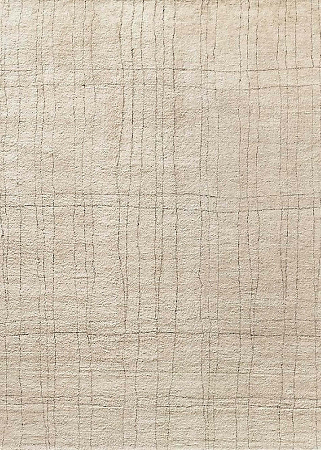 Wheat Beige Solid Rectangle Area Rug R107