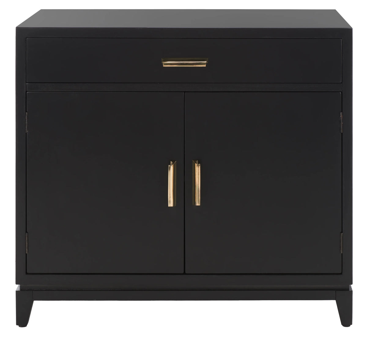Black 2 Door 1 Drawer Chest H805685