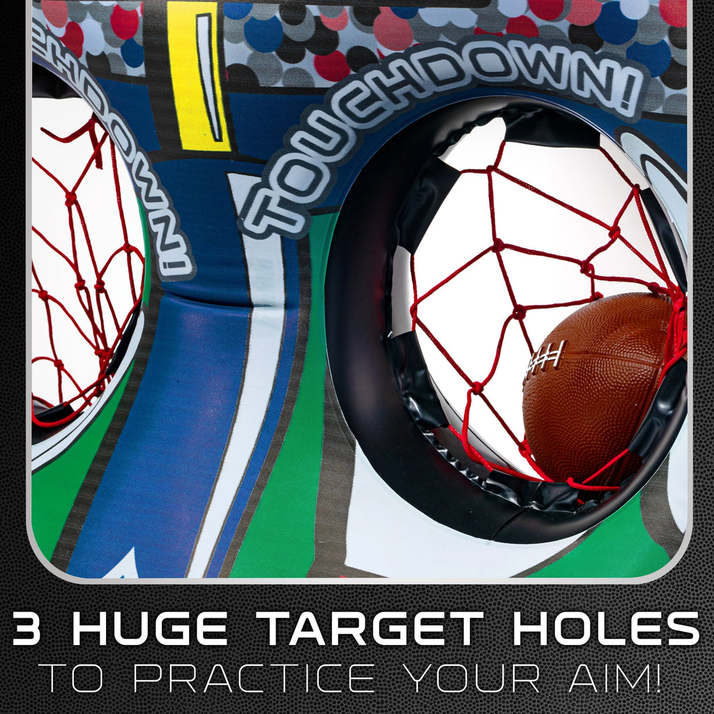 XL Inflatable Football Target Toss Game Z18836