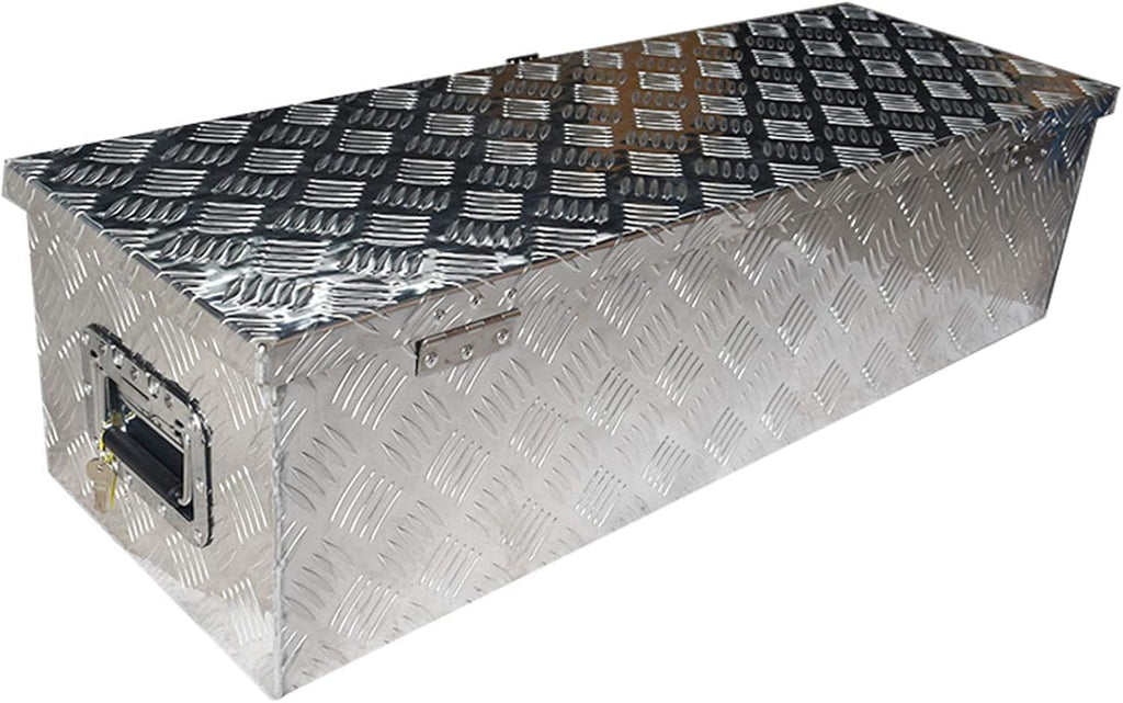 39 Inch Aluminum Tool Box with Lock and Key V513