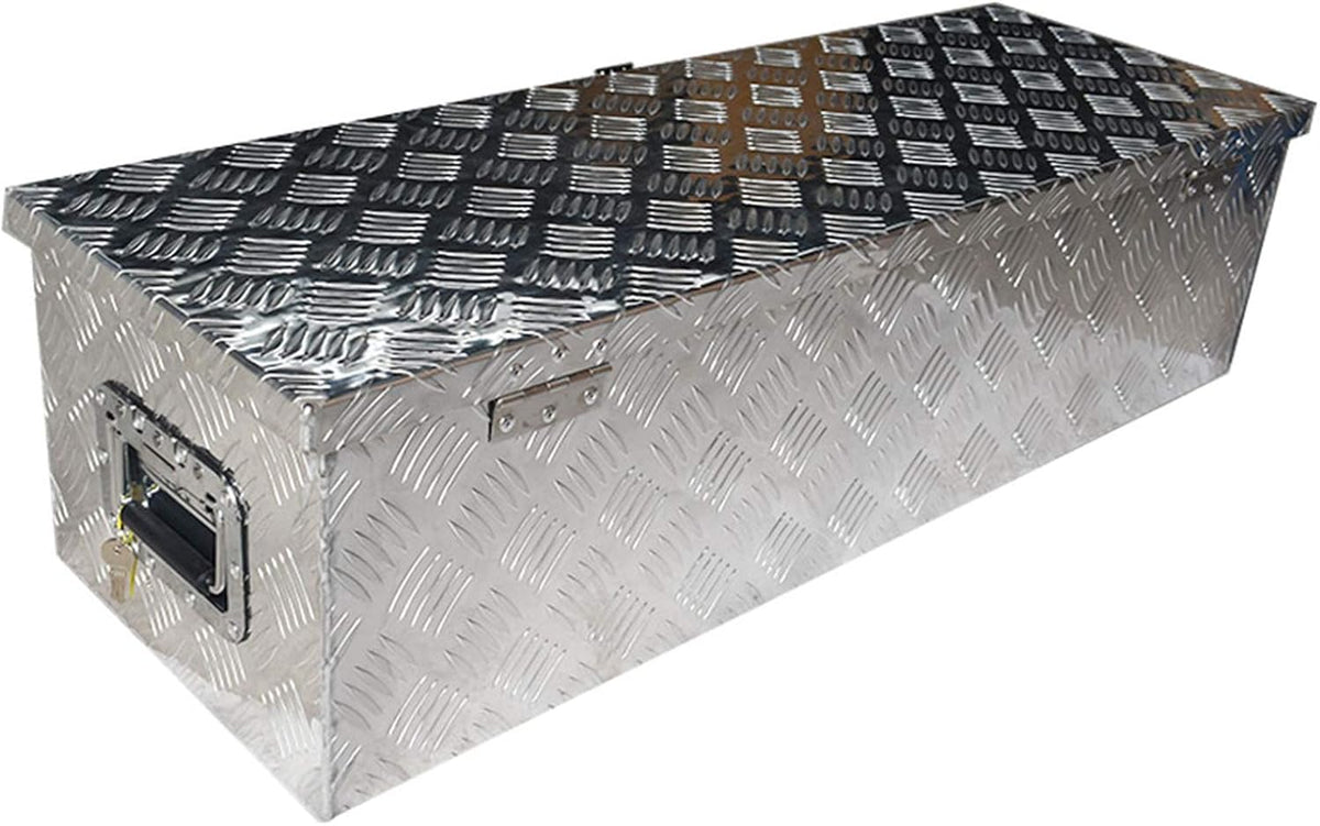 39 Inch Aluminum Tool Box with Lock and Key V513