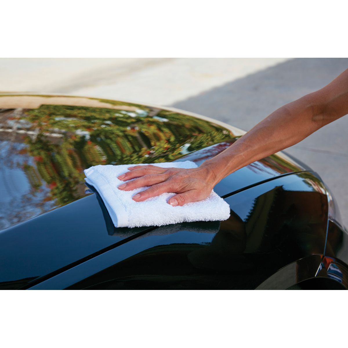 Cotton Terry Cleaning Towels 14 in. x 16 in. 12-Pack S28032