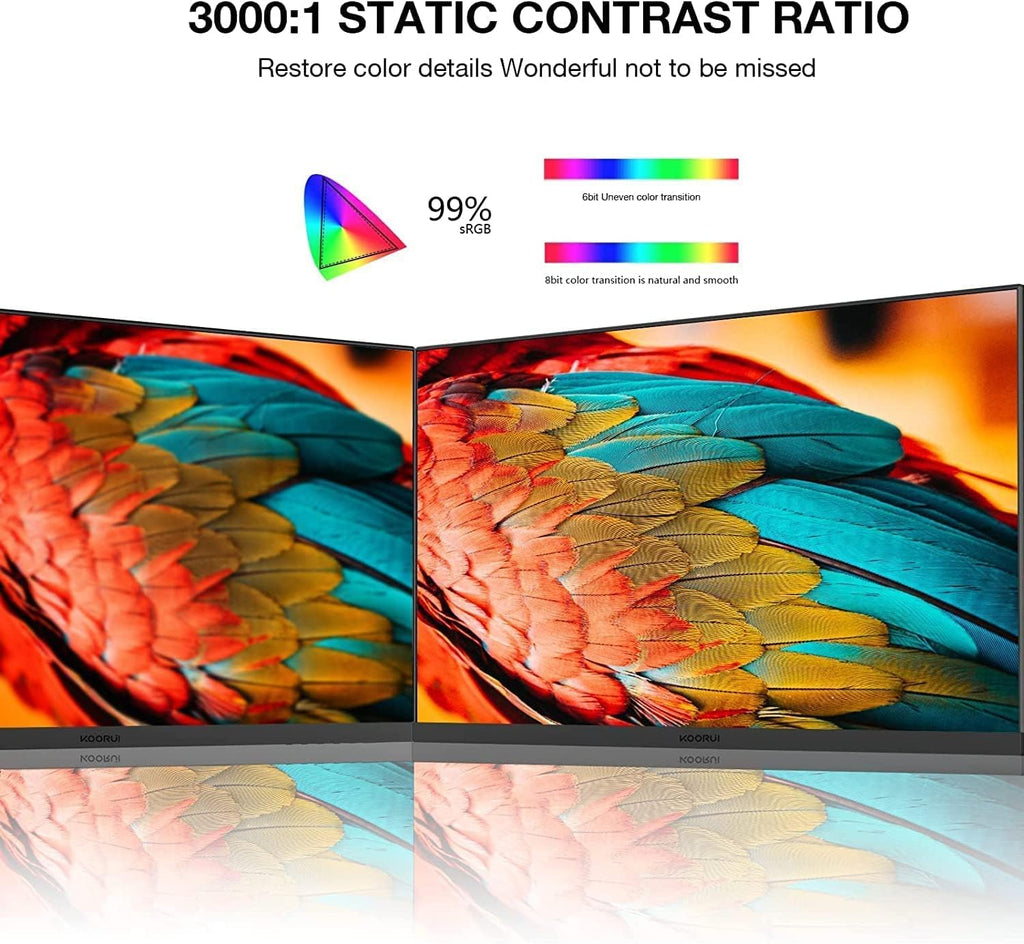 24 inch IPS FHD 1080p 75Hz LED Computer Monitor M8821
