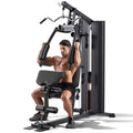 154LBS Weight Stack Home Gym Equipment with Pulley System E3825