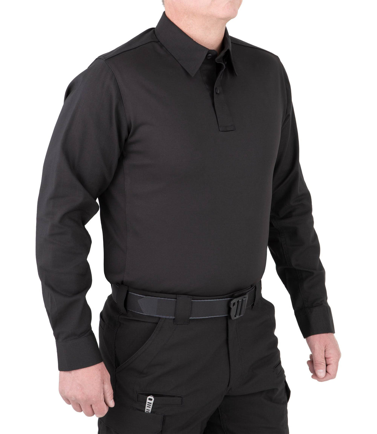 Black Long Sleeve Performance Shirt D325