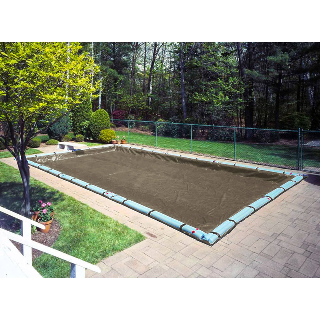 Blue/Black Rectangular Winter Pool Cover K4139