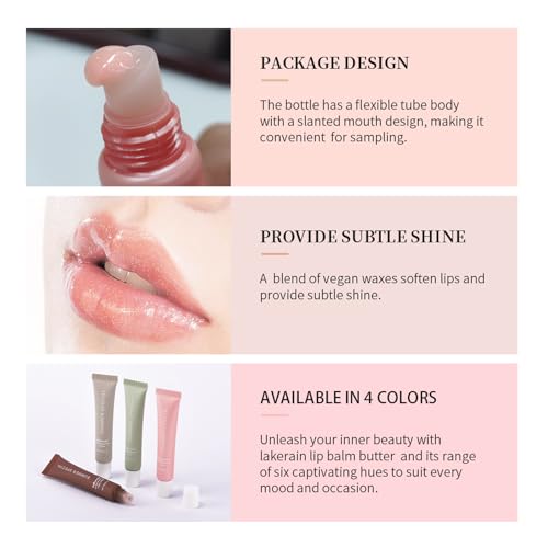 4 PCS Shea Butter & Olive Oil Lip Butter Balm I8281