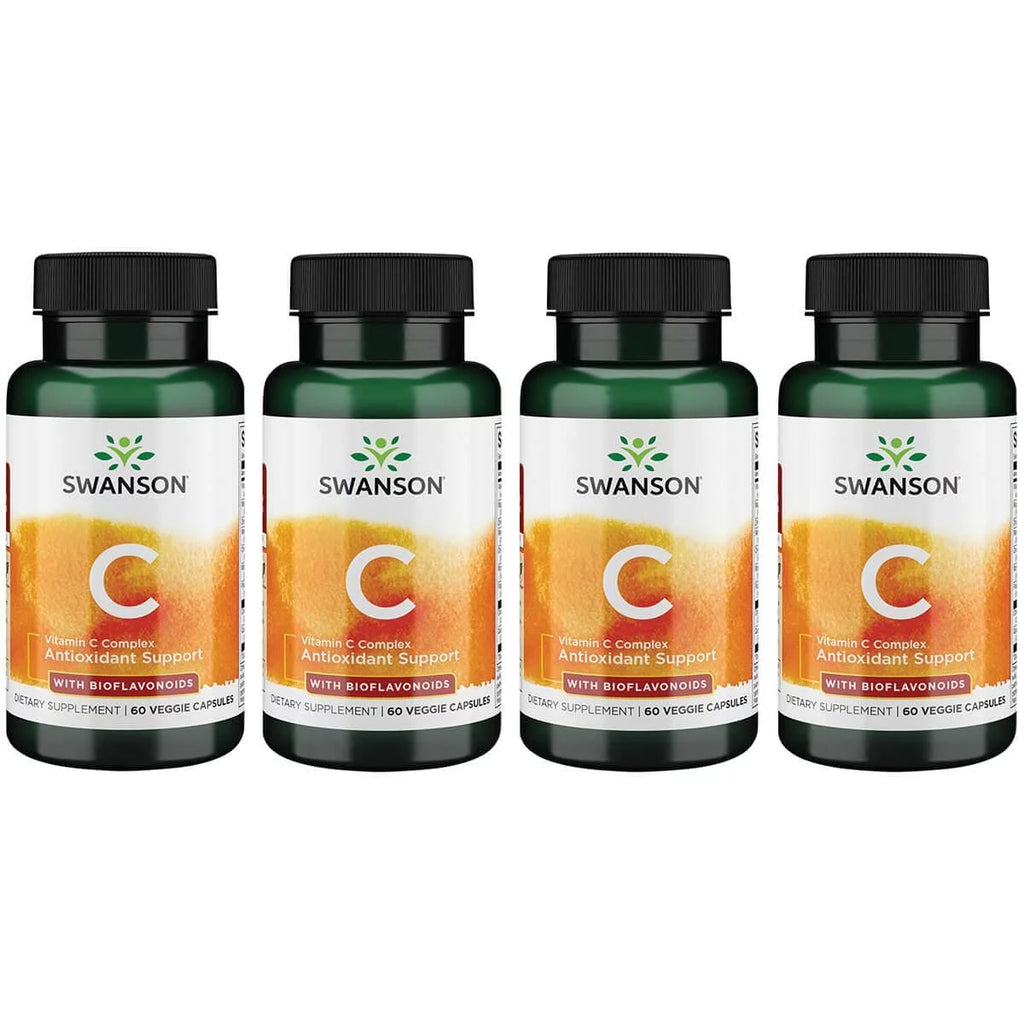 60 Veg Caps 4 Pack Vitamin C Complex K91406