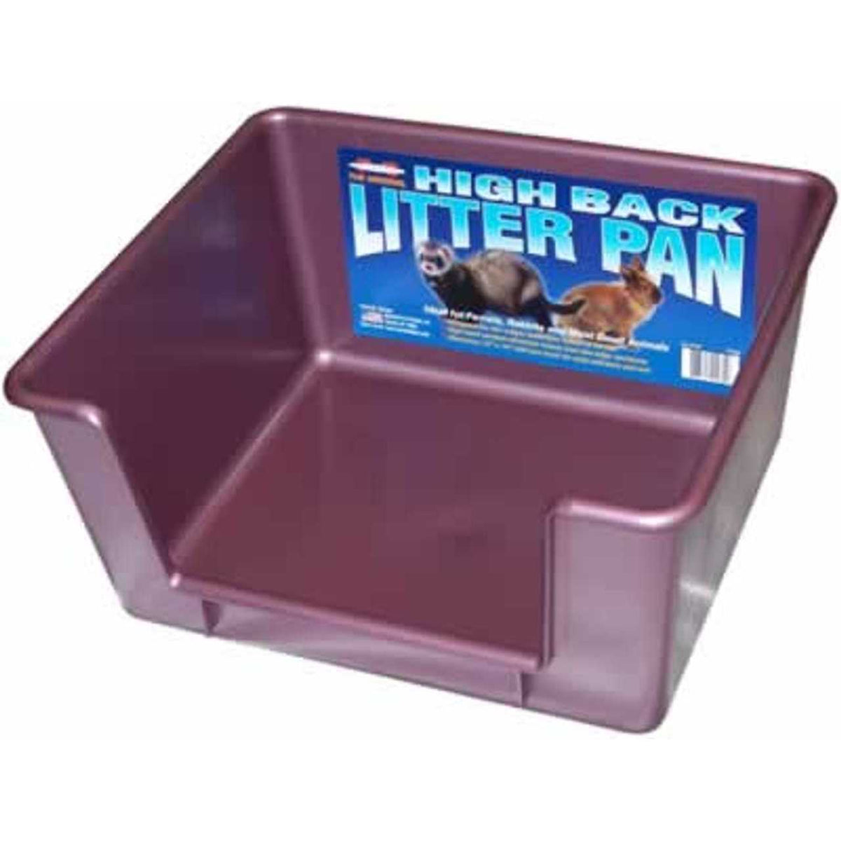 High Back Litter Pan F885