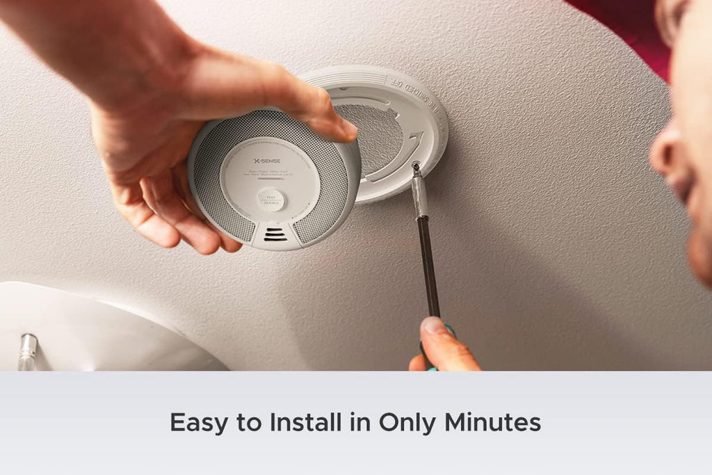 Pack of 3 Wireless Interconnected Smoke and Carbon Monoxide Detector M2846