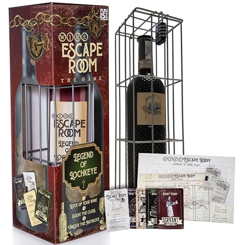 Wine Bottle Puzzle Box J5890