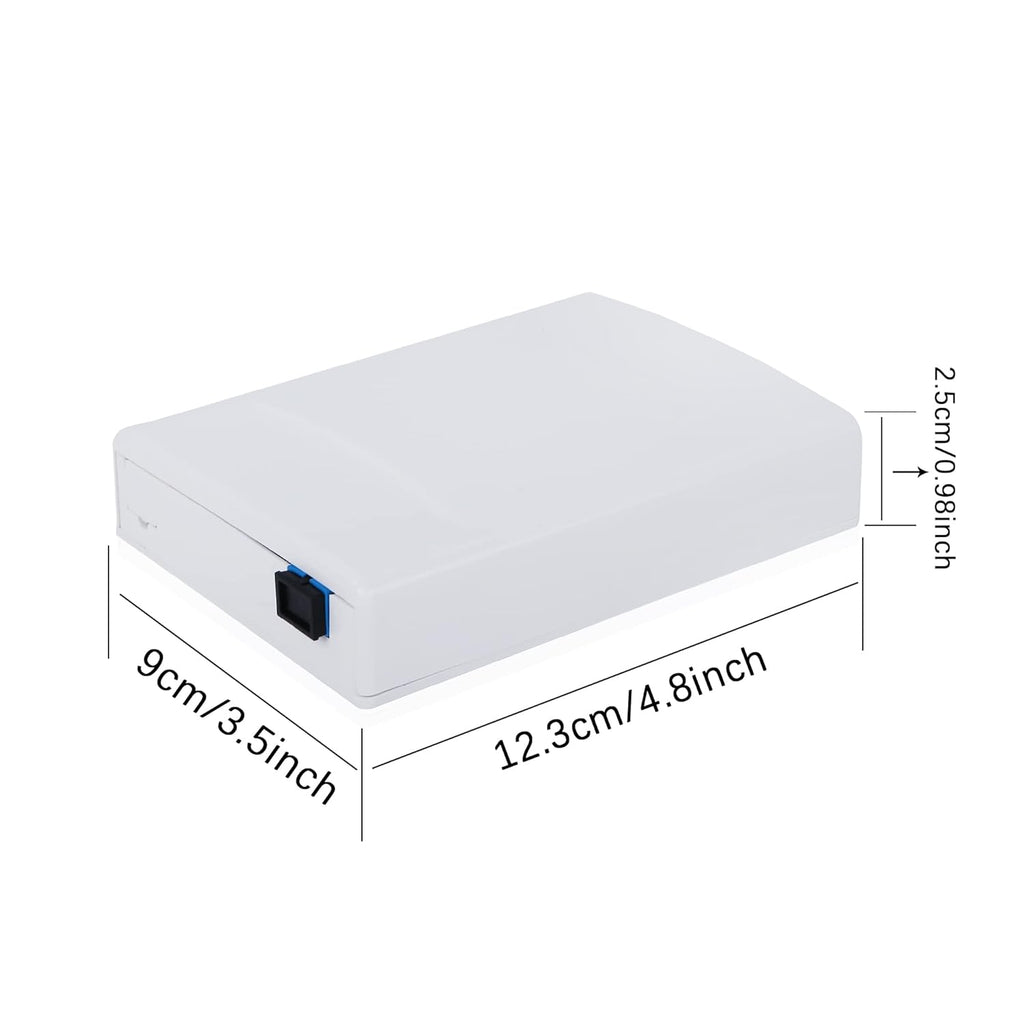 Fiber Optic Terminal Junction Box 2 Ports Pack of 2 V30451