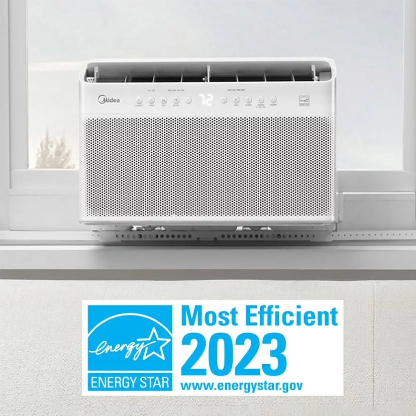 8,000 BTU Smart Inverter U-Shaped Window Air Conditioner X944376