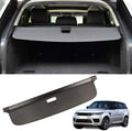 Black Retractable Cargo Cover S9985