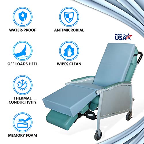 Navy Water-Resistant Seat Cushion 72" L x 18" W X105885