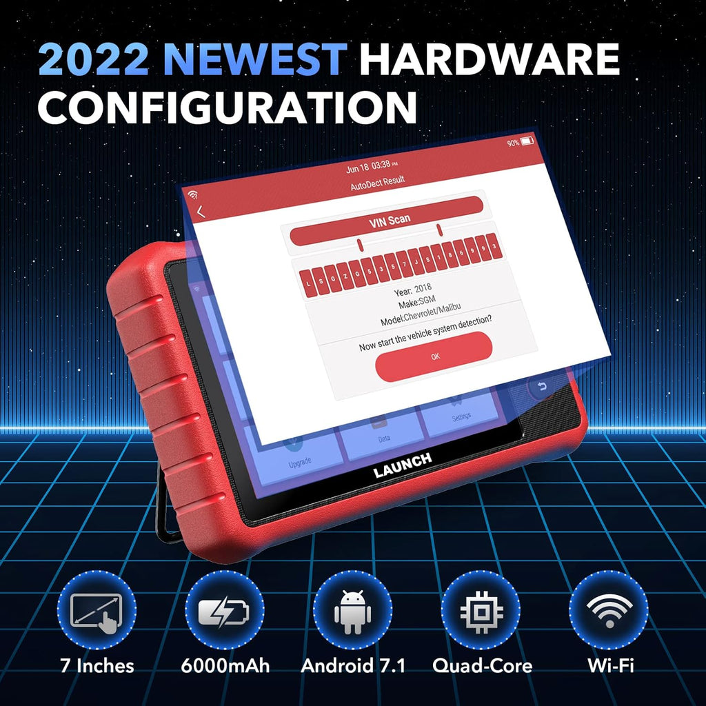 OE-Level All Systems Diagnostic Scan Tool with 26+ Reset Services E190454