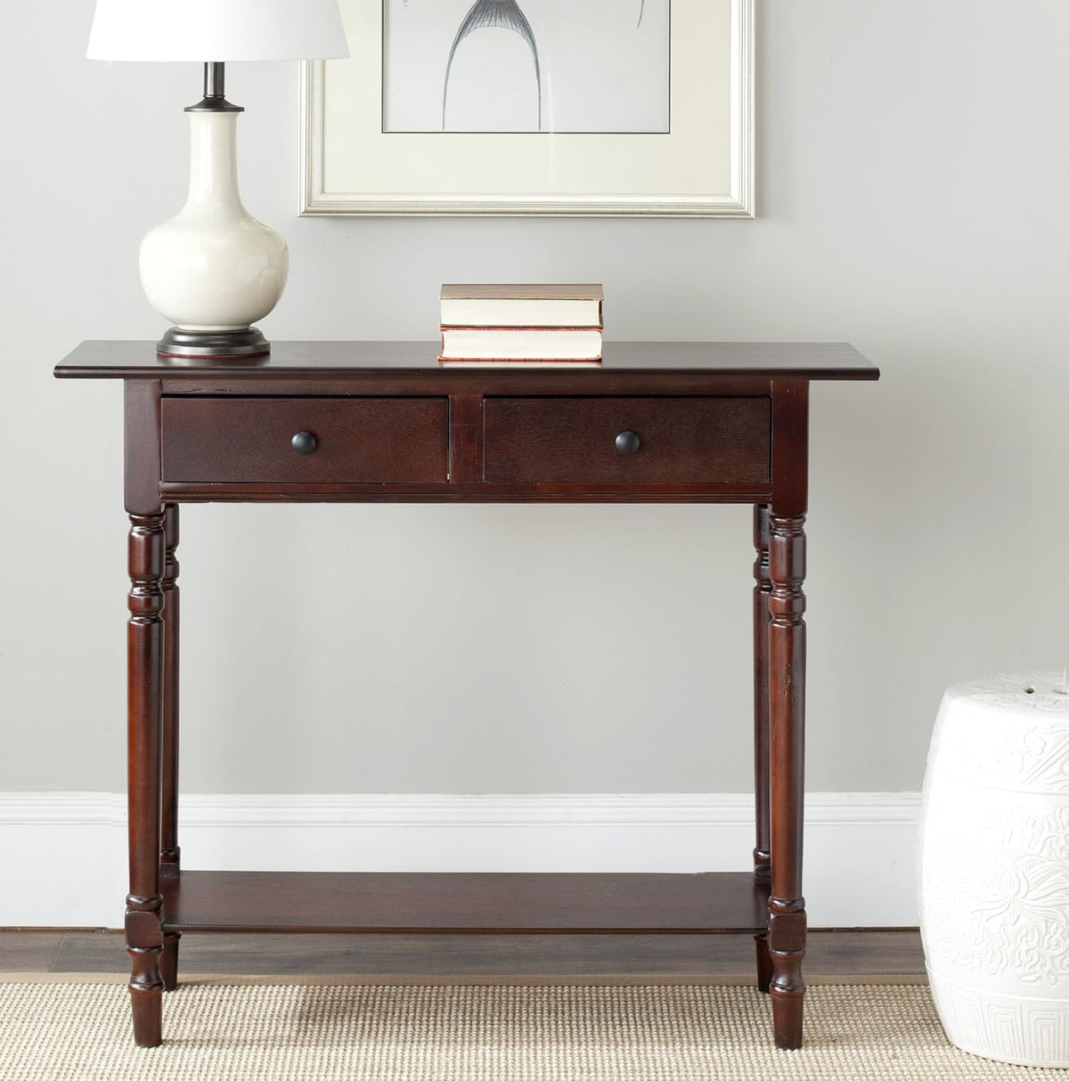 Dark Cherry Console Table G108731