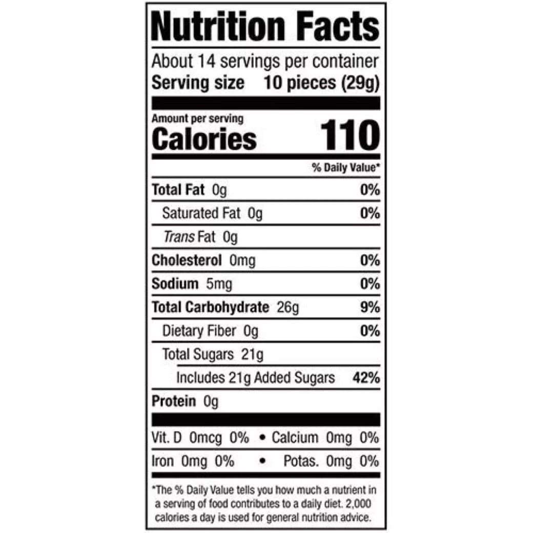 Black Licorice Jellybeans 14.5 oz 4 Pack Y64783