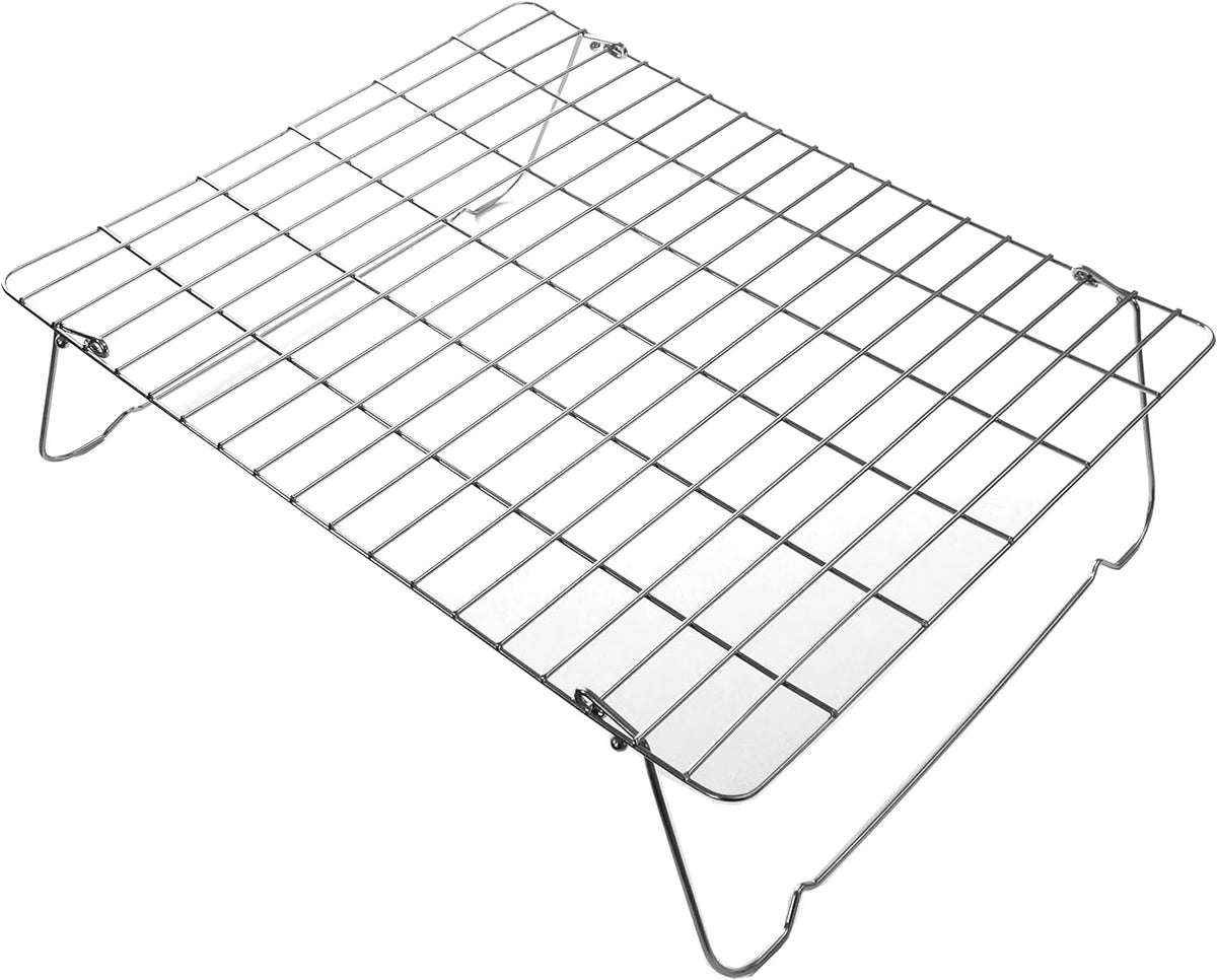 Stainless Steel Accessory Shelf With Folding Legs O2260