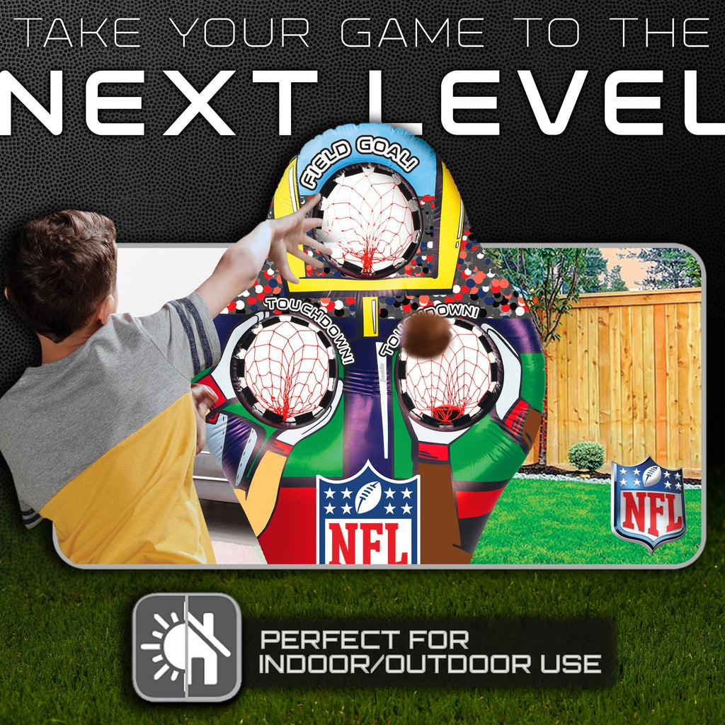 XL Inflatable Football Target Toss Game Z18836