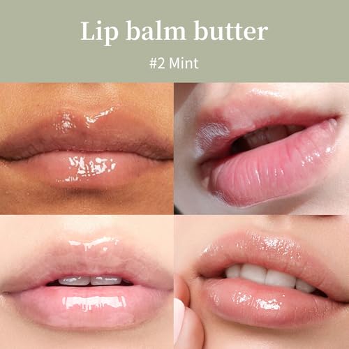 4 PCS Shea Butter & Olive Oil Lip Butter Balm I8281