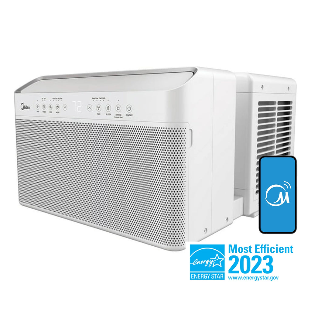 8,000 BTU Smart Inverter U-Shaped Window Air Conditioner X944376