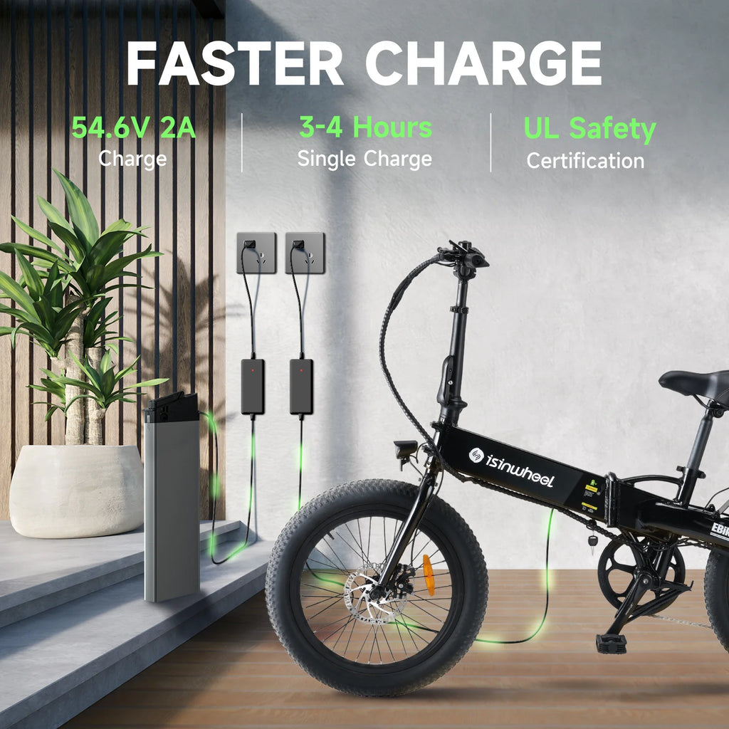 500W 20MPH 48V Removable Battery Folding Electric Bike M441725