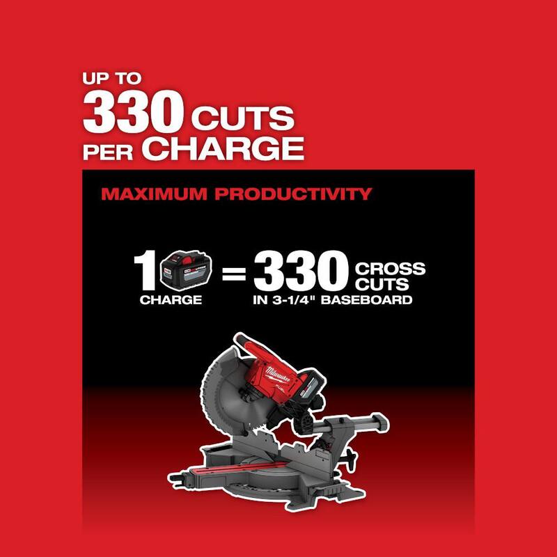 18V Brushless Cordless Dual Bevel Sliding Compound Miter Saw with Table Saw C455671